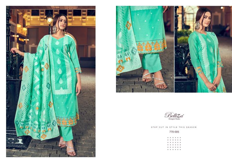 Belliza odhni cotton pagavat dress materials wholesale